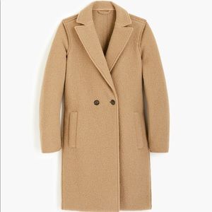 J.Crew Daphne boiled wool top coat